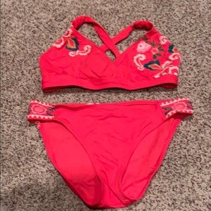 Lucky Brand Pink Bikini
